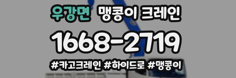 우강면 맹콩이 크레인