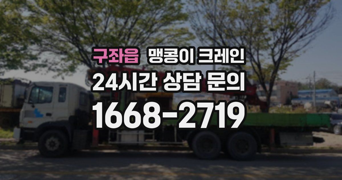 구좌읍 맹콩이 크레인