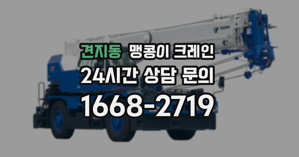 견지동 맹콩이 크레인