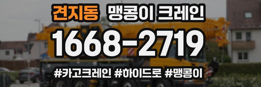 견지동 맹콩이 크레인