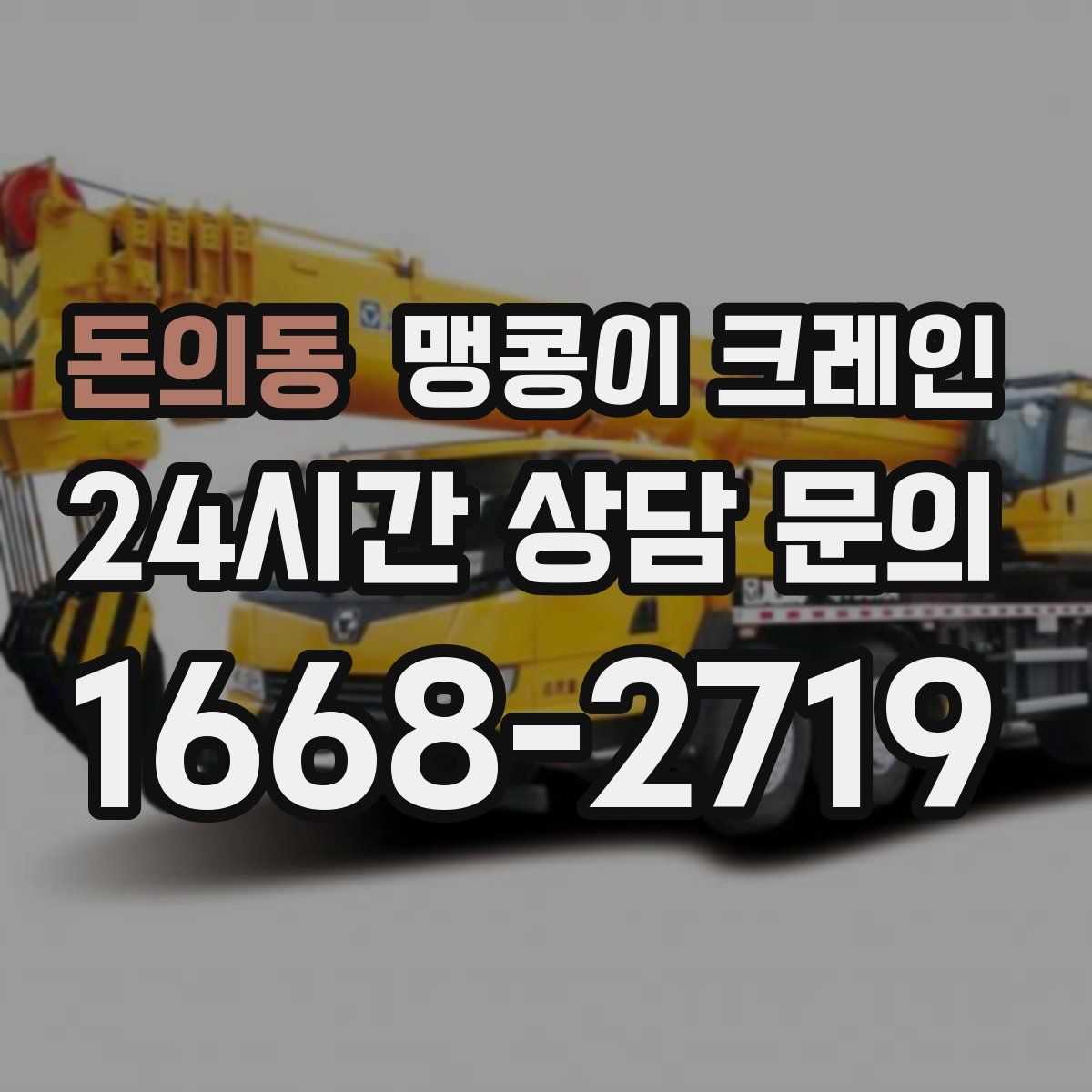 돈의동 맹콩이 크레인