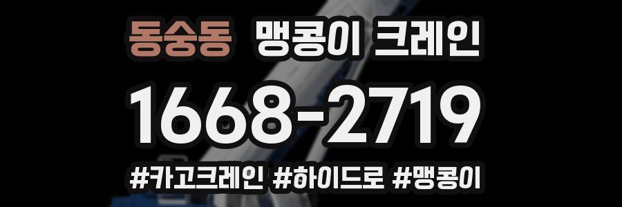 동숭동 맹콩이 크레인