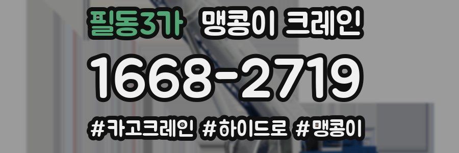 필동3가 맹콩이 크레인