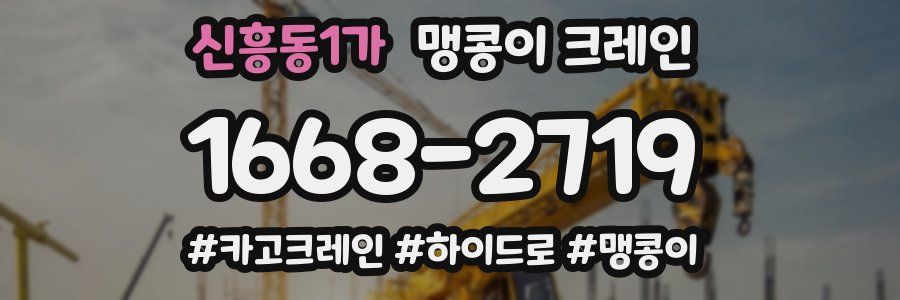신흥동1가 맹콩이 크레인