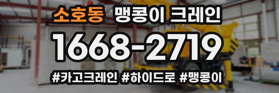 소호동 맹콩이 크레인