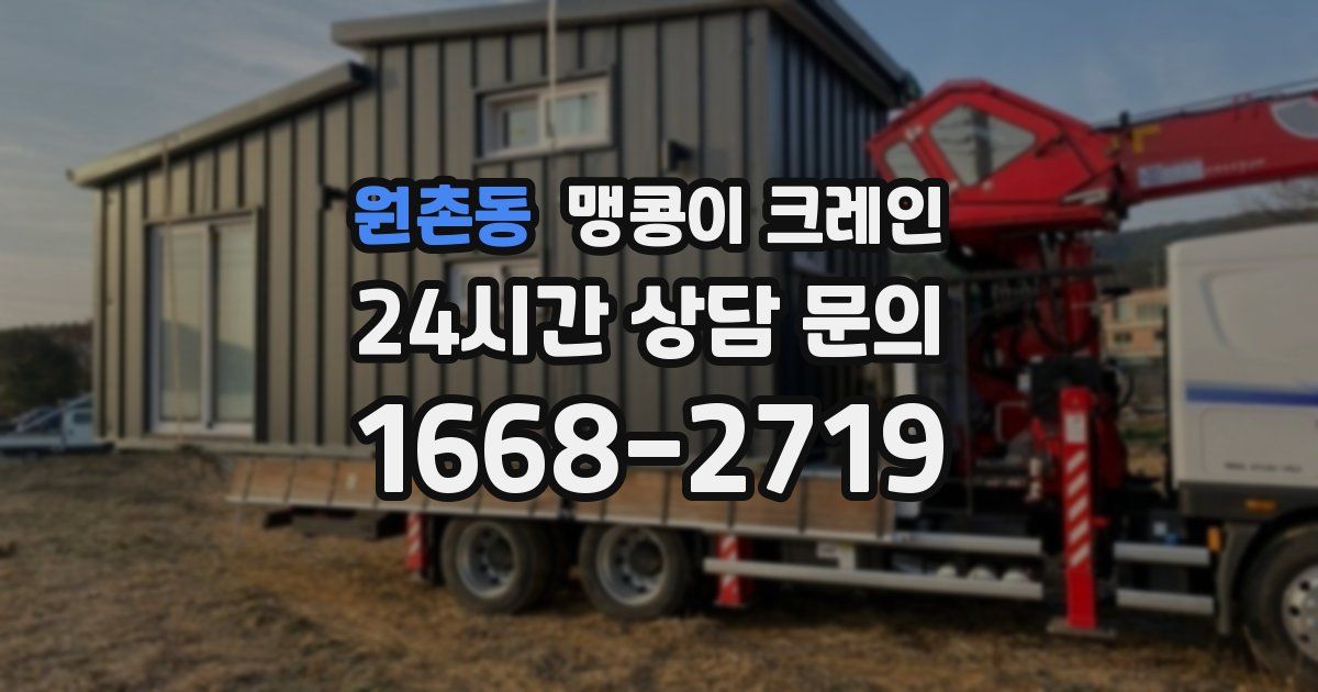 원촌동 맹콩이 크레인