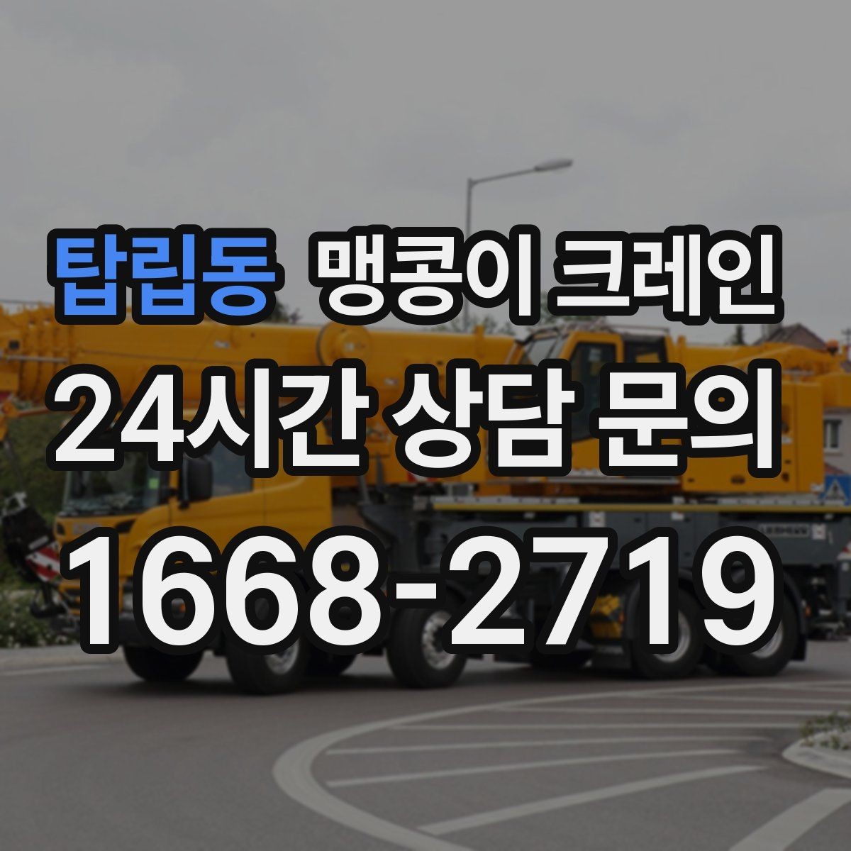 탑립동 맹콩이 크레인 정밀 장비 취급 시 흔들림 줄이는 방법