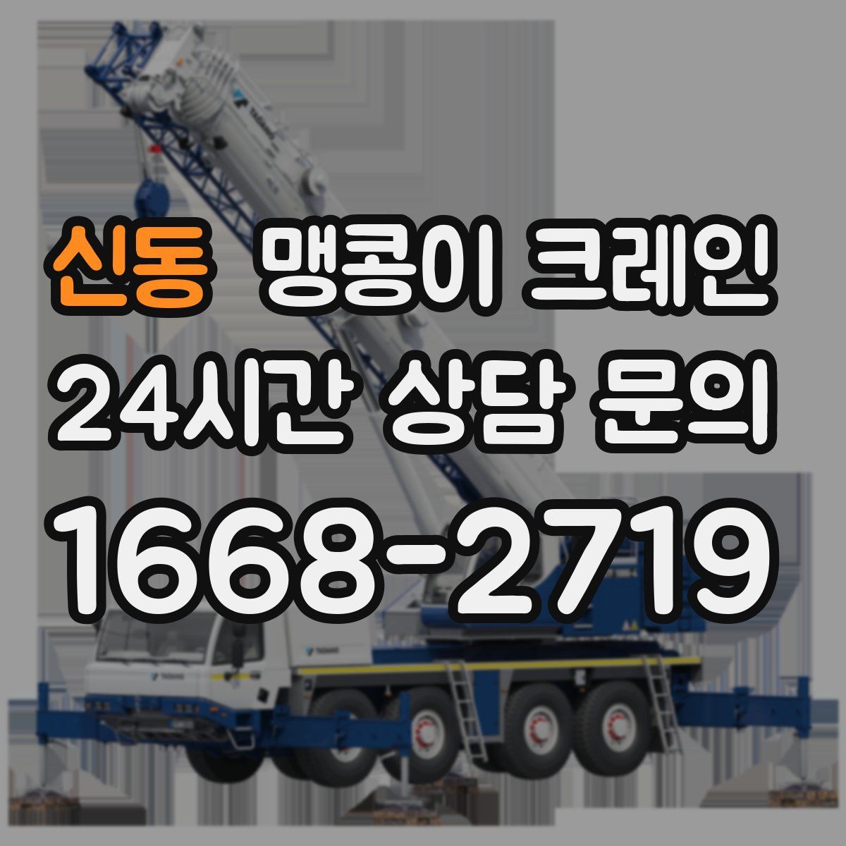 신동 맹콩이 크레인