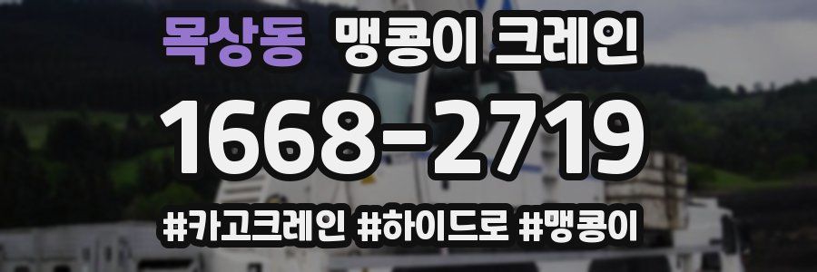 목상동 맹콩이 크레인