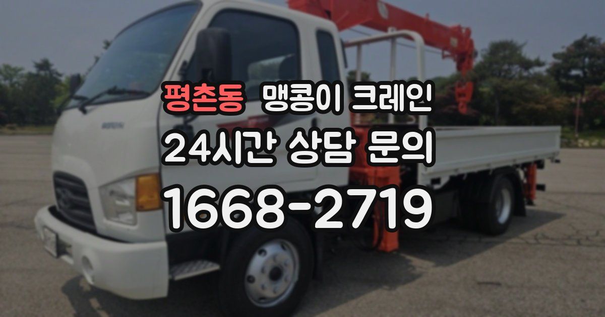 평촌동 맹콩이 크레인