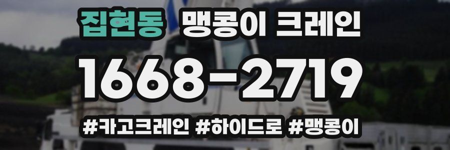 집현동 맹콩이 크레인