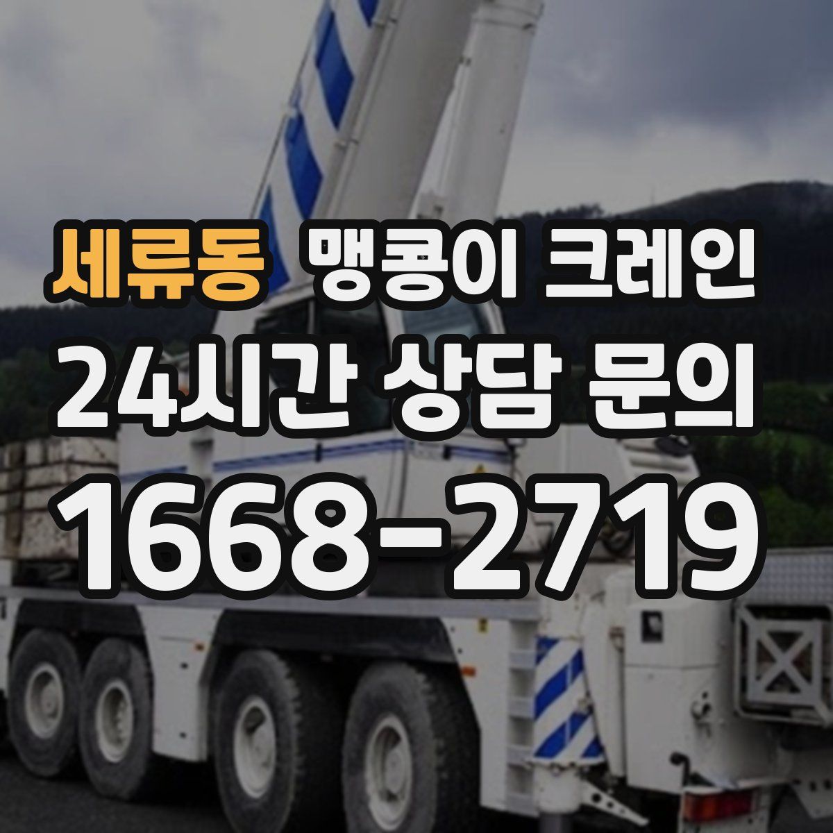 세류동 맹콩이 크레인