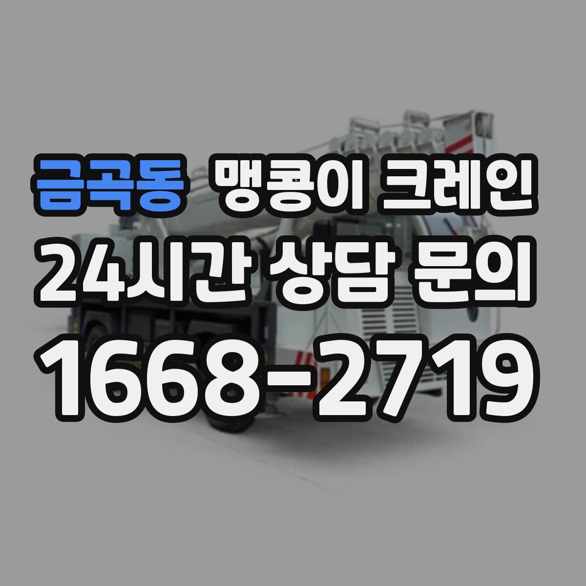 금곡동 맹콩이 크레인