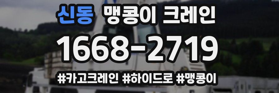 신동 맹콩이 크레인