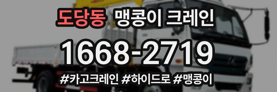 도당동 맹콩이 크레인