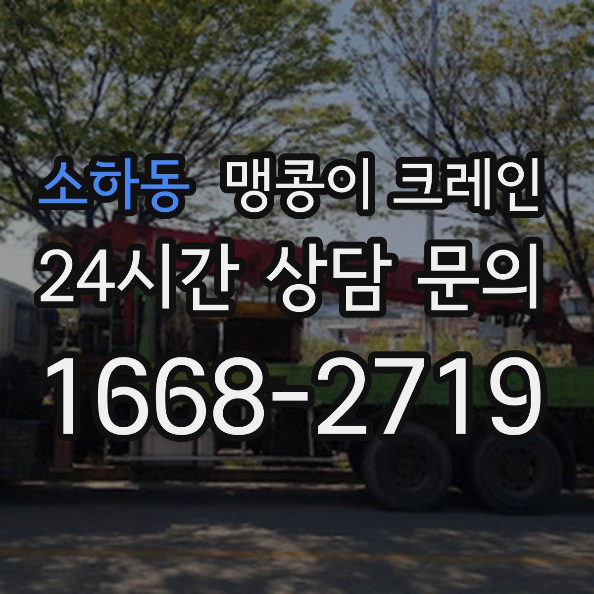 소하동 맹콩이 크레인