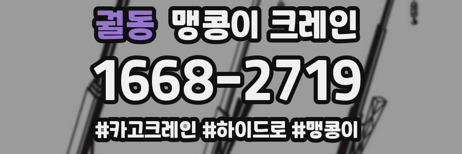 궐동 맹콩이 크레인