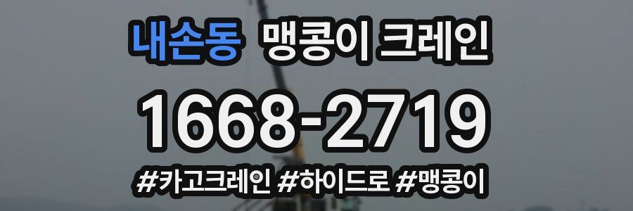 내손동 맹콩이 크레인