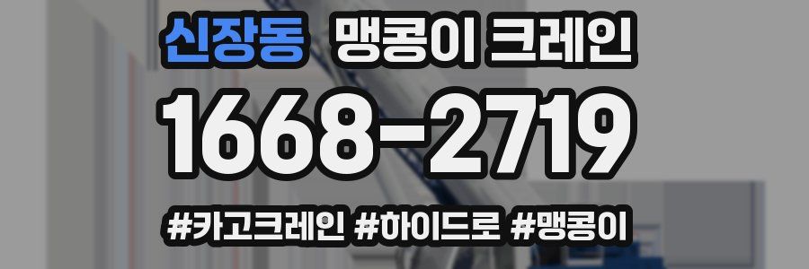 신장동 맹콩이 크레인