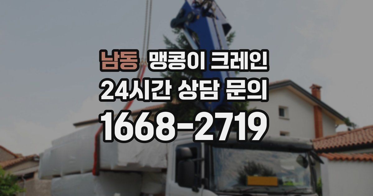 남동 맹콩이 크레인