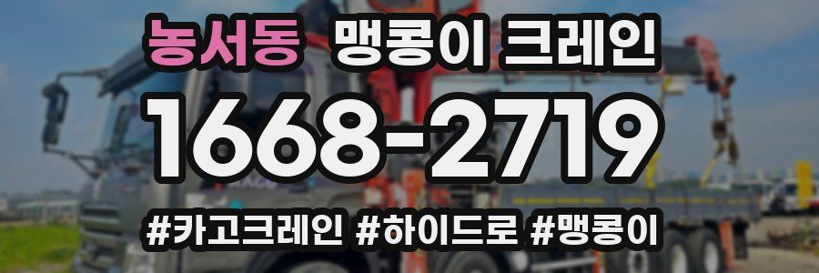 농서동 맹콩이 크레인