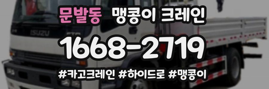 문발동 맹콩이 크레인