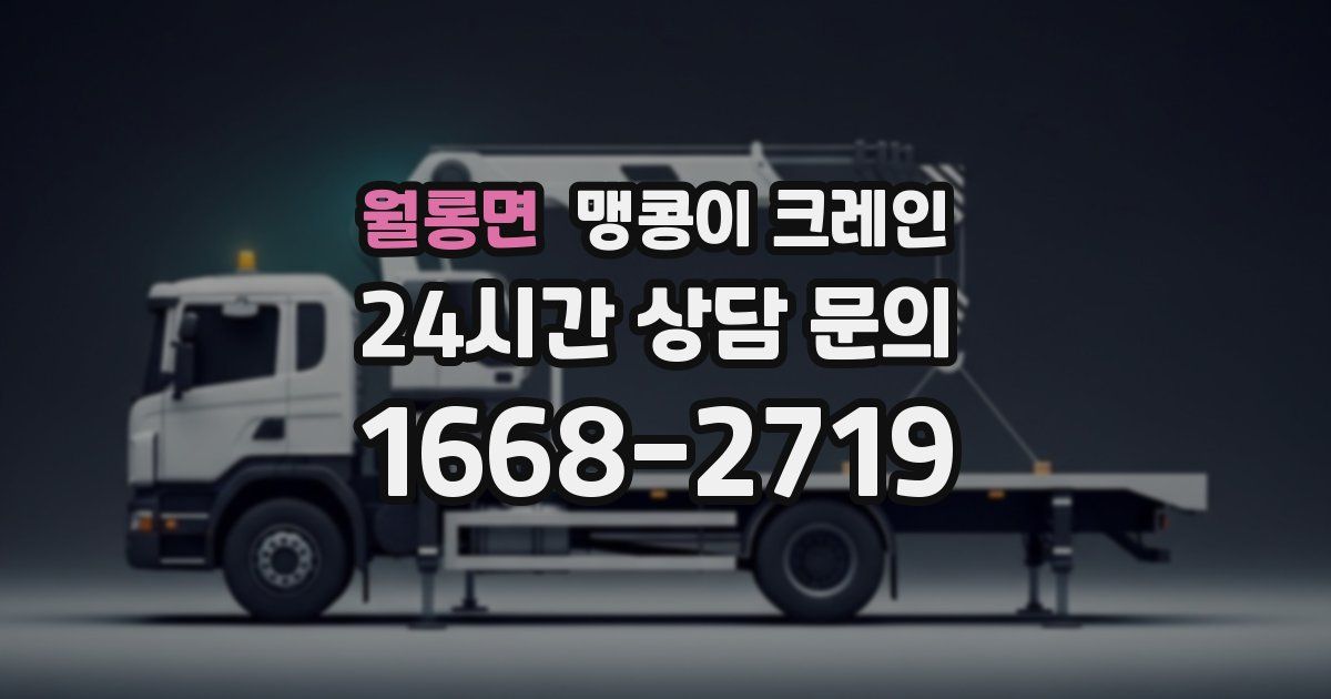 월롱면 맹콩이 크레인