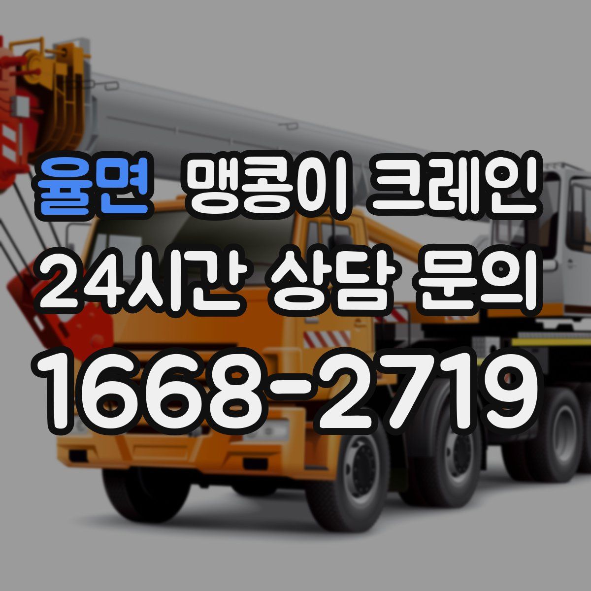 율면 맹콩이 크레인