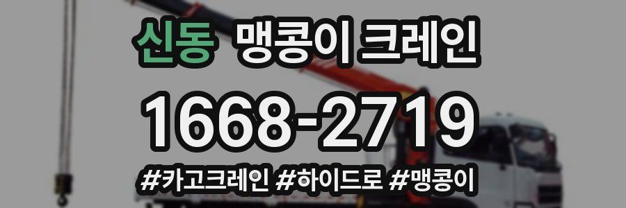 신동 맹콩이 크레인