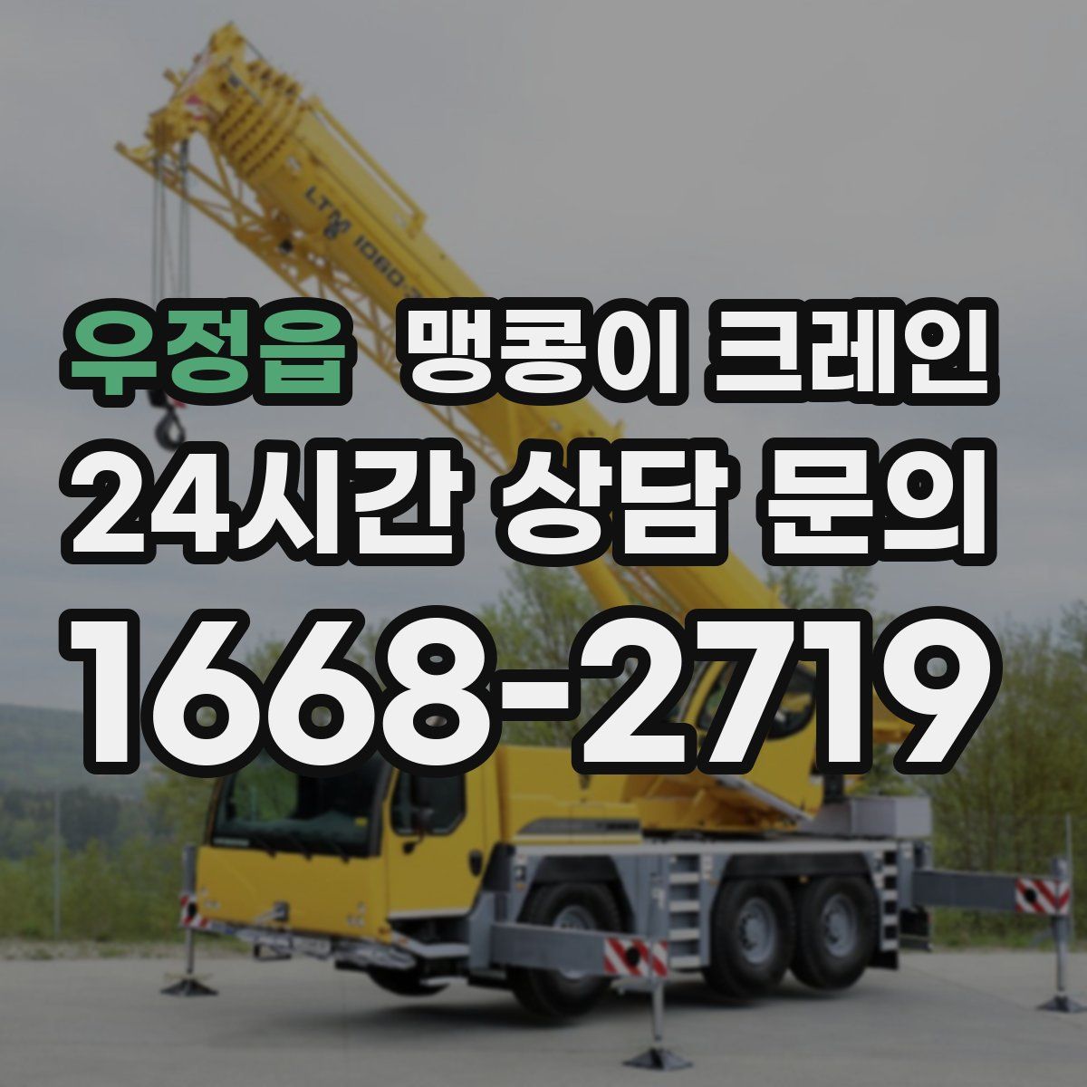 우정읍 맹콩이 크레인