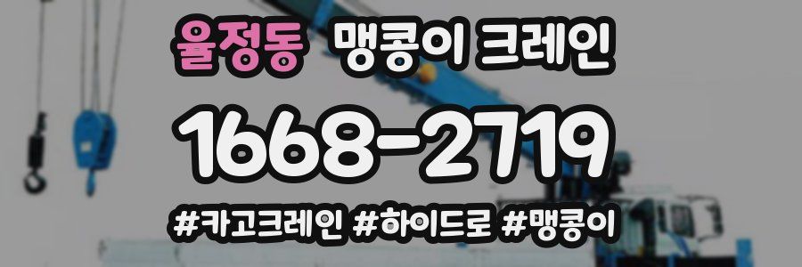 율정동 맹콩이 크레인