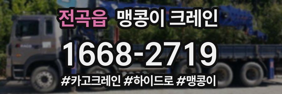 전곡읍 맹콩이 크레인