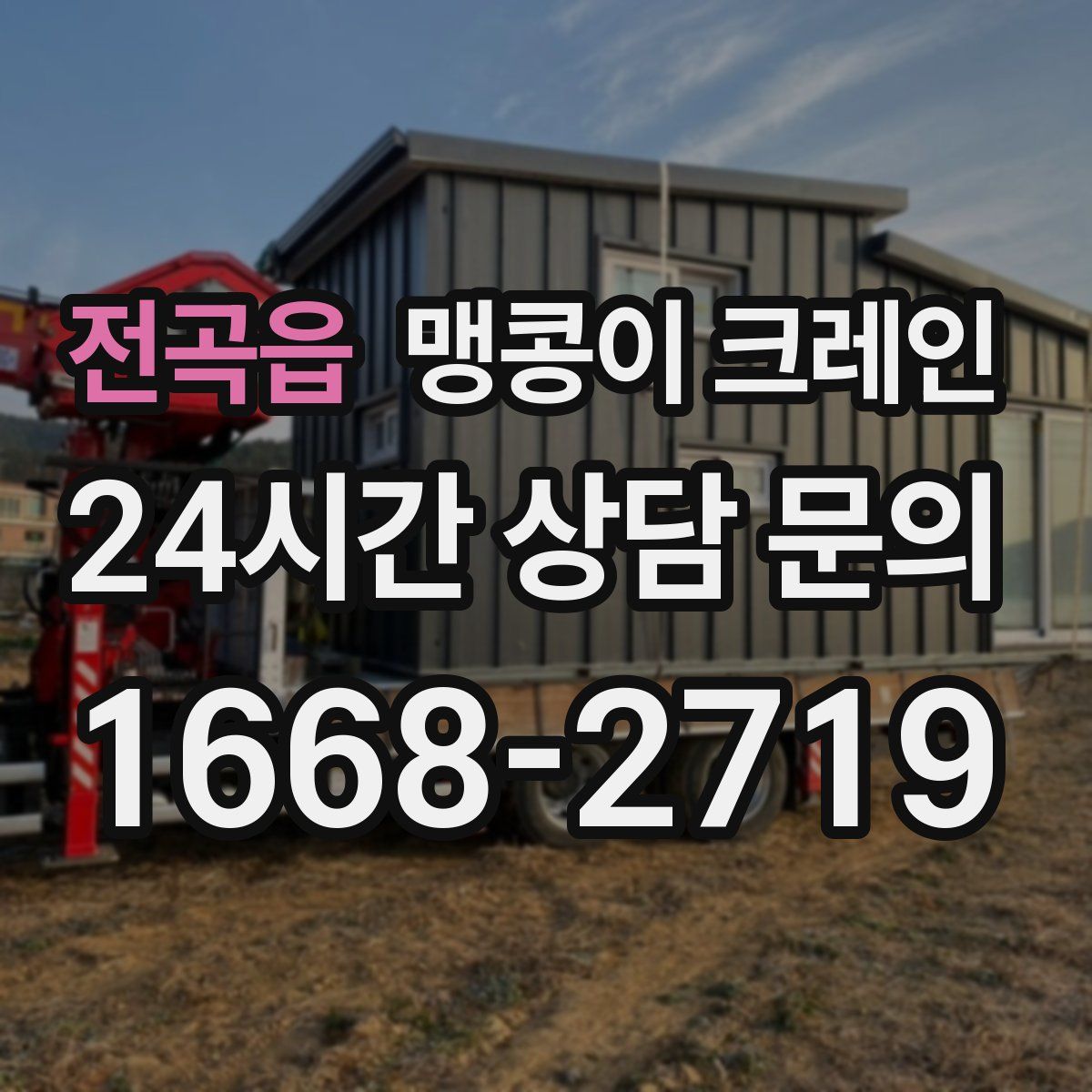 전곡읍 맹콩이 크레인