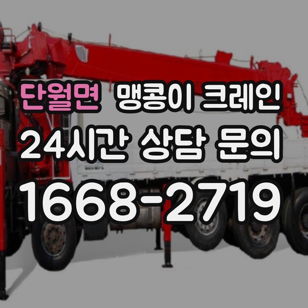 단월면 맹콩이 크레인