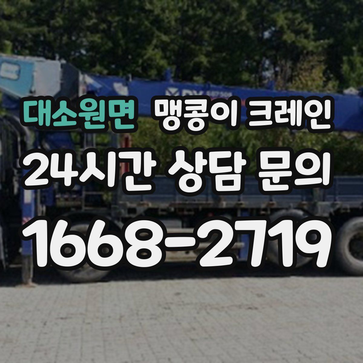 대소원면 맹콩이 크레인