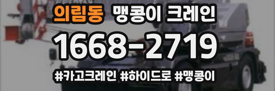 의림동 맹콩이 크레인
