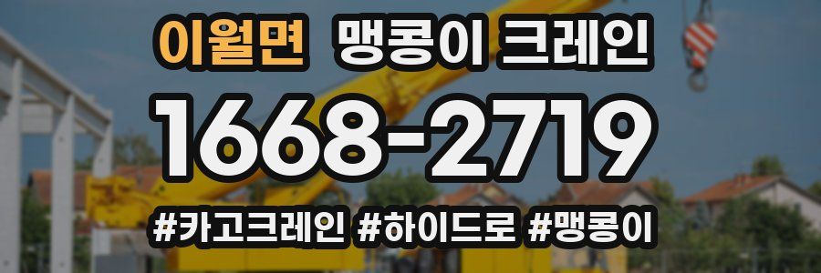 이월면 맹콩이 크레인