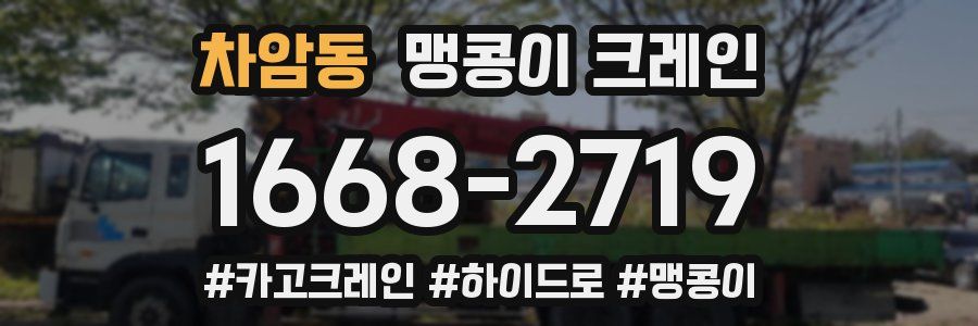 차암동 맹콩이 크레인