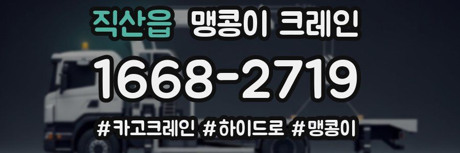 직산읍 맹콩이 크레인