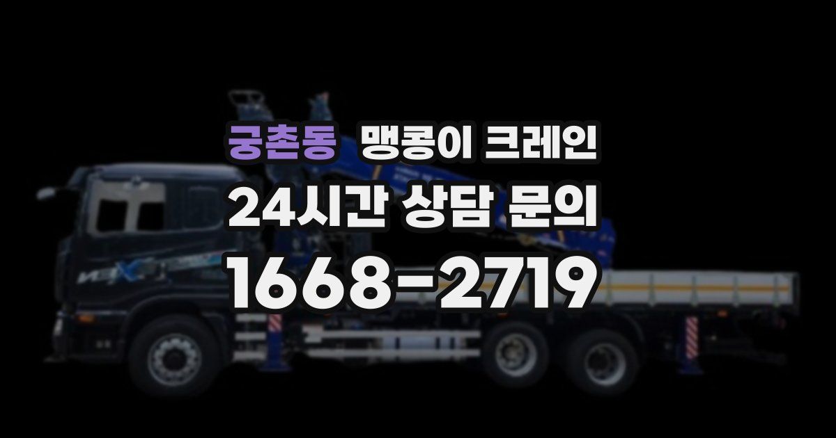 궁촌동 맹콩이 크레인