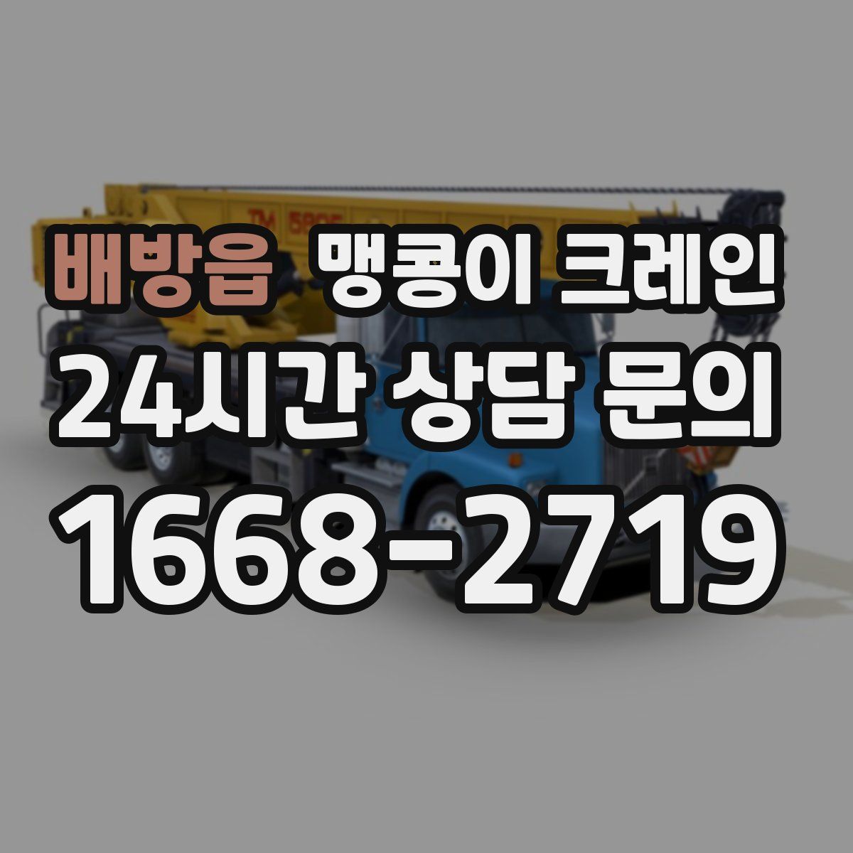 배방읍 맹콩이 크레인