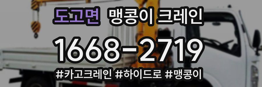 도고면 맹콩이 크레인