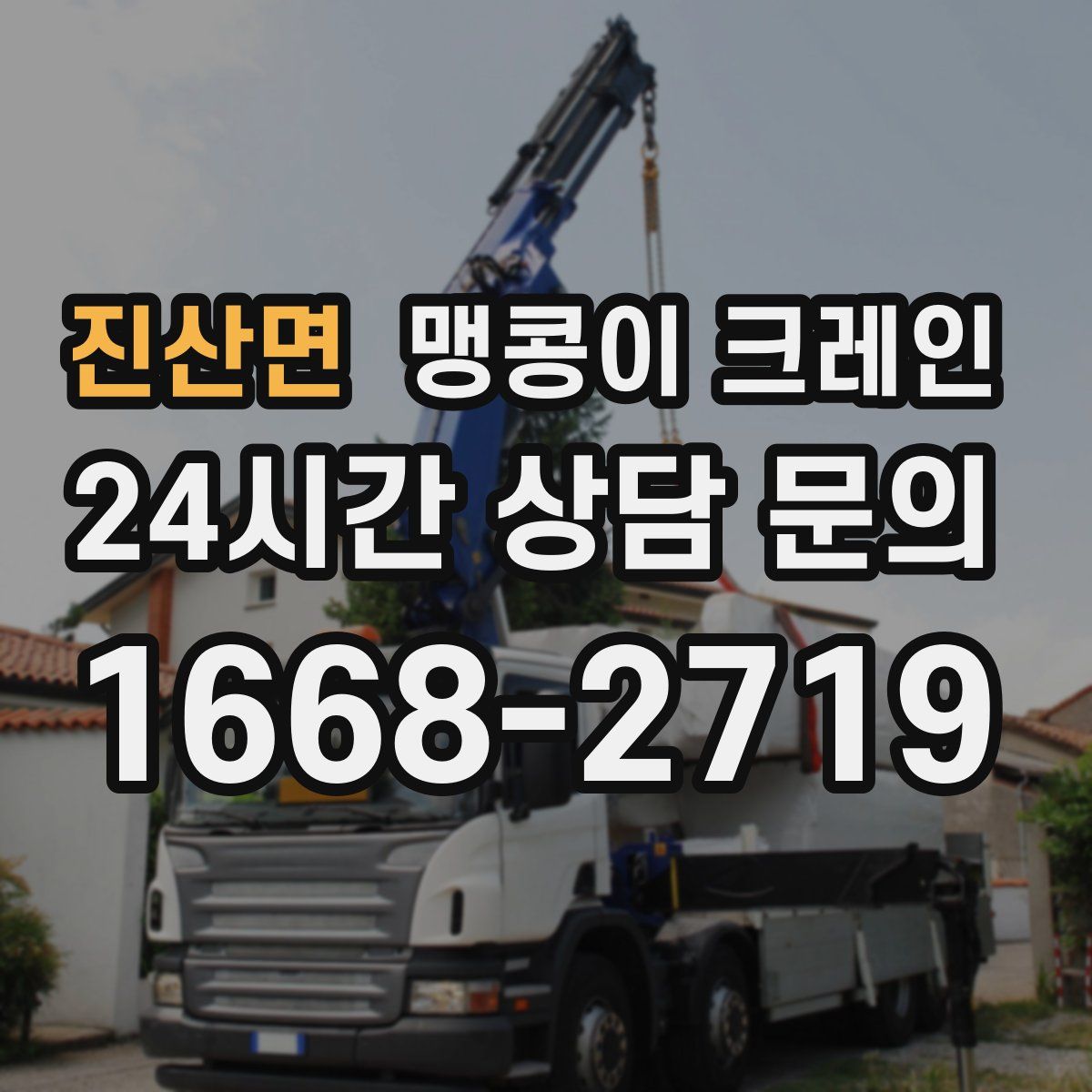 진산면 맹콩이 크레인