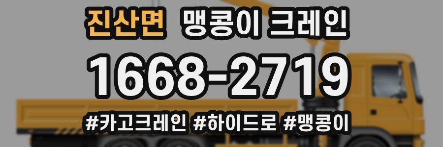 진산면 맹콩이 크레인