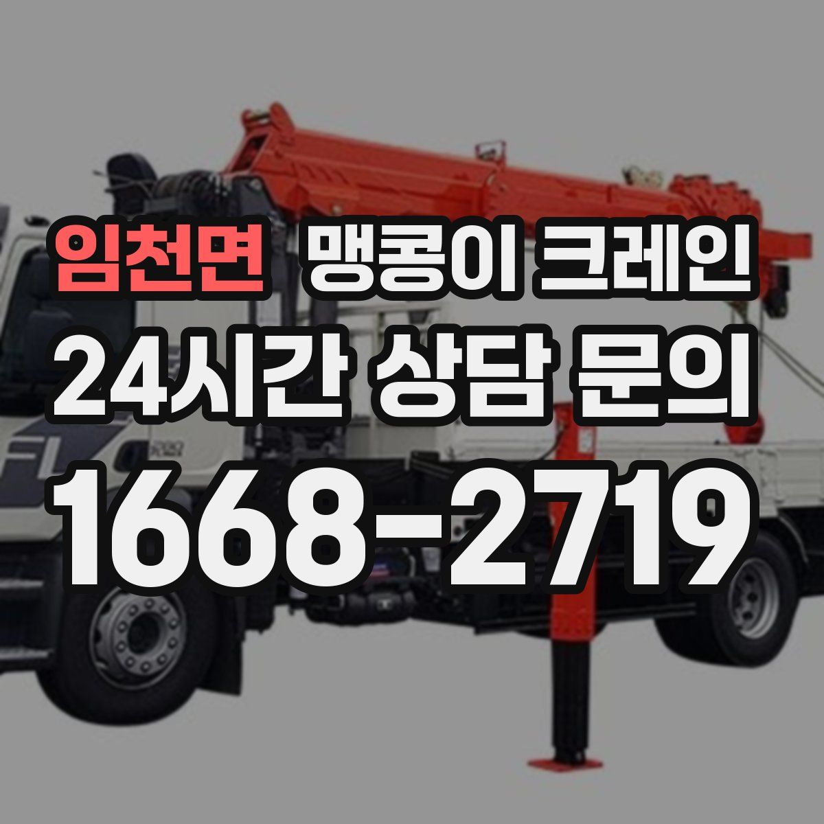 임천면 맹콩이 크레인