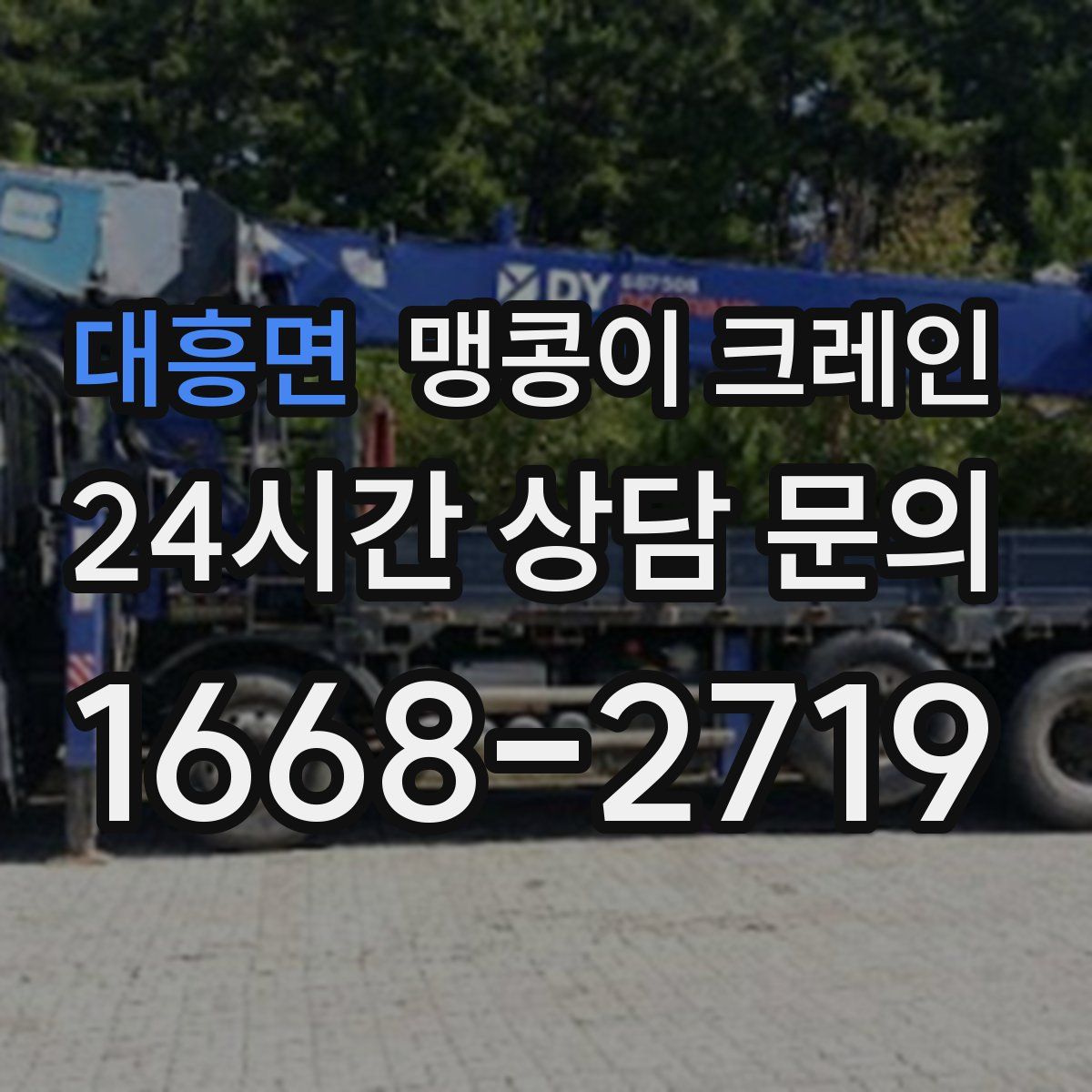 대흥면 맹콩이 크레인