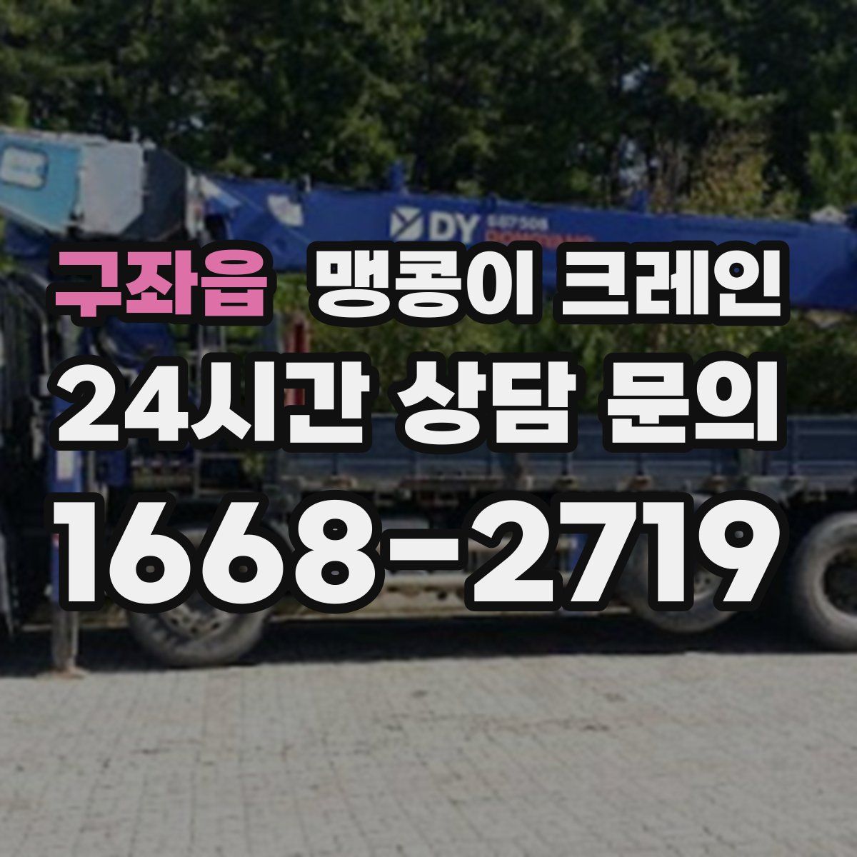 구좌읍 맹콩이 크레인