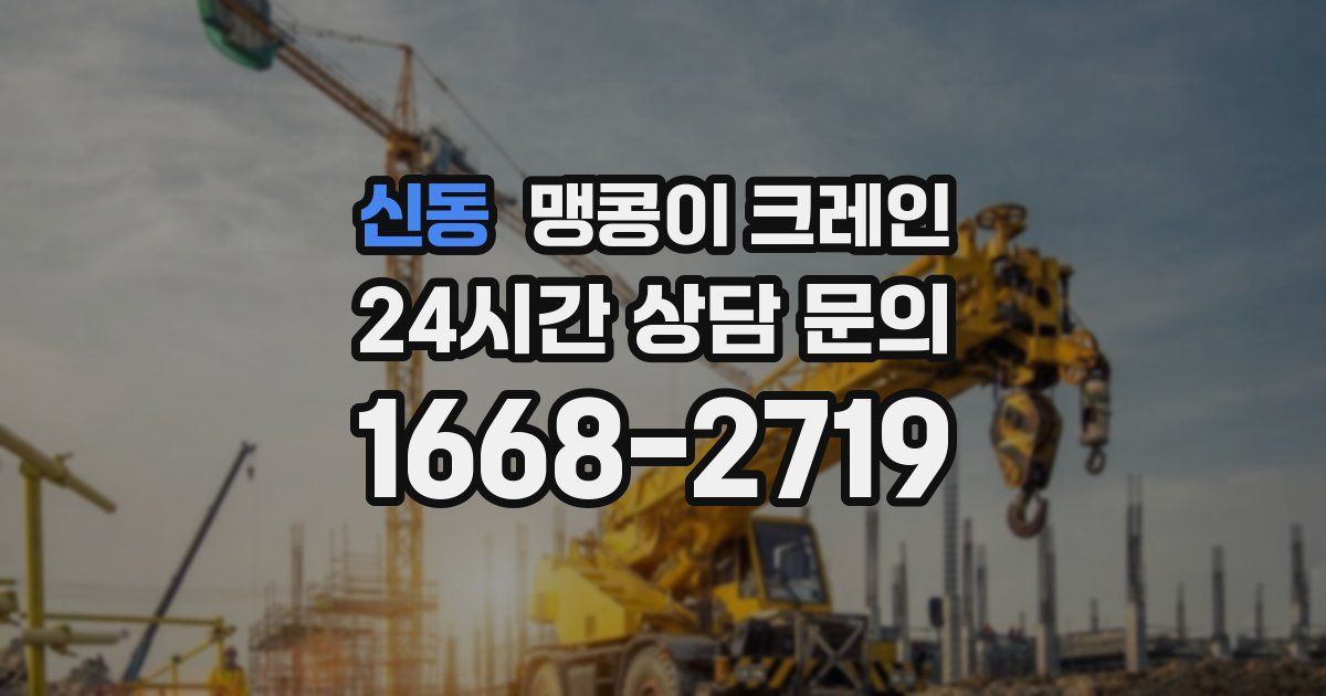 신동 맹콩이 크레인