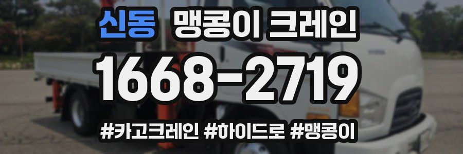 신동 맹콩이 크레인