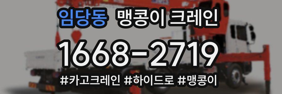임당동 맹콩이 크레인